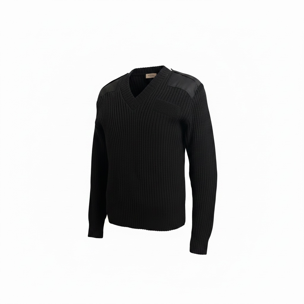 US NAVY Type I Men's V-Neck Wool Pullover