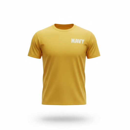 US NAVY PTU Short Sleeve Shirt - Nylon/Lycra