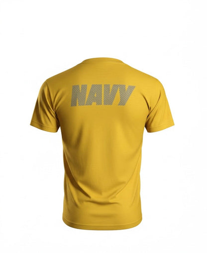 US NAVY PTU Short Sleeve Shirt - Nylon/Lycra