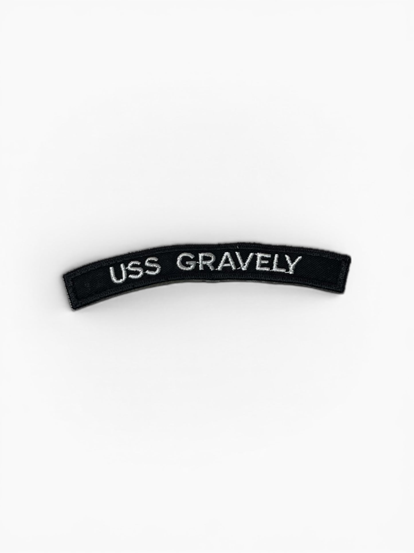 US NAVY UIM Rocker: USS GRAVELY