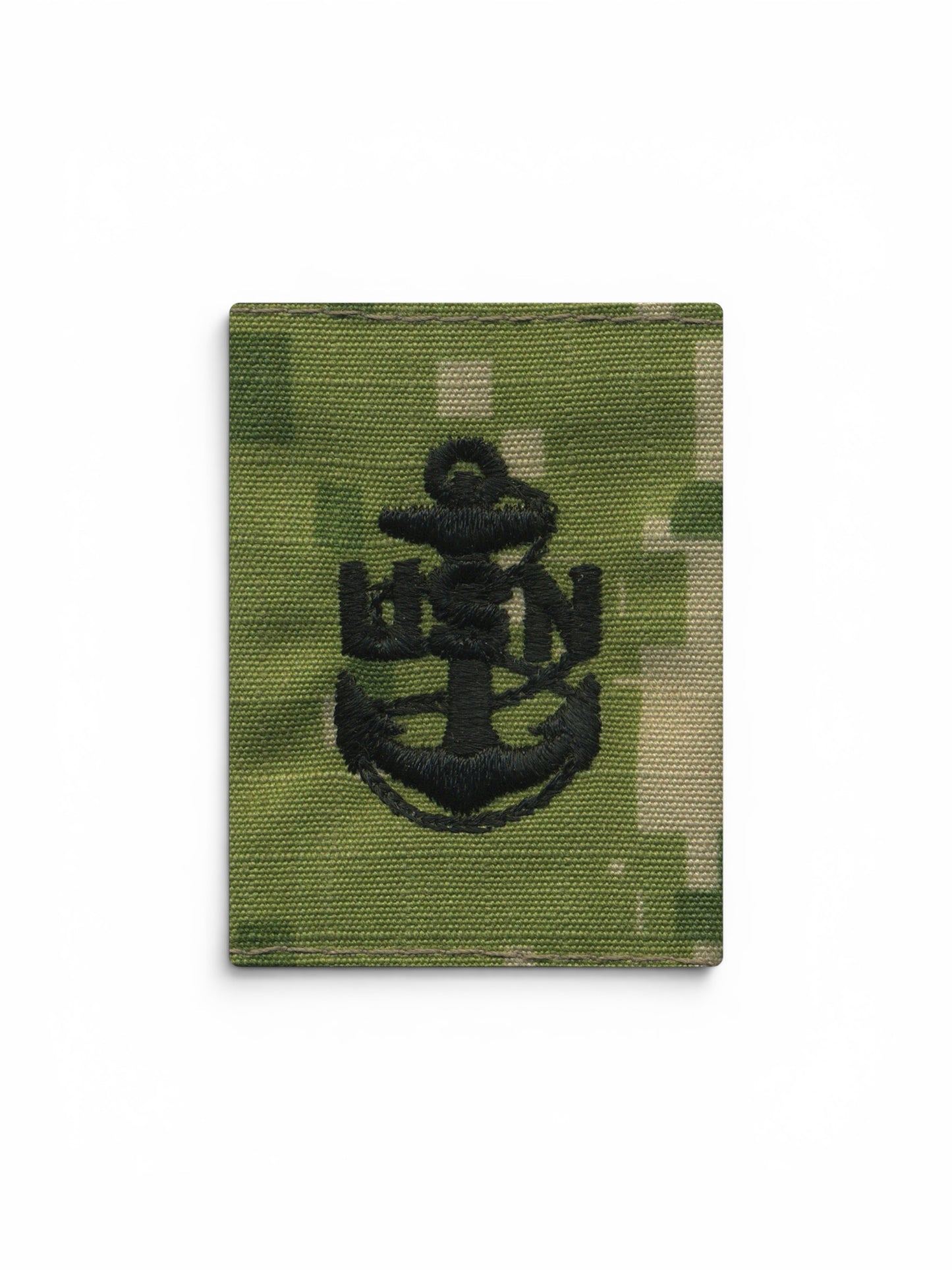 US Navy NWU III Parka Tab Device - E7 Chief Petty Officer