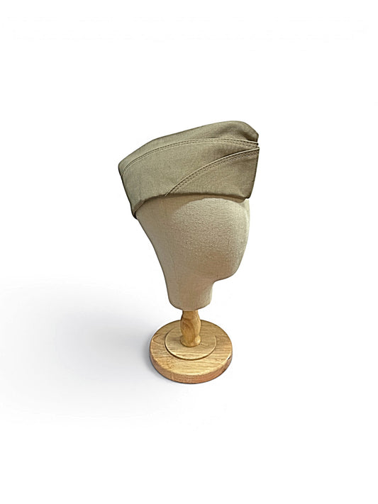 VINTAGE - US NAVY Garrison Cap Khaki