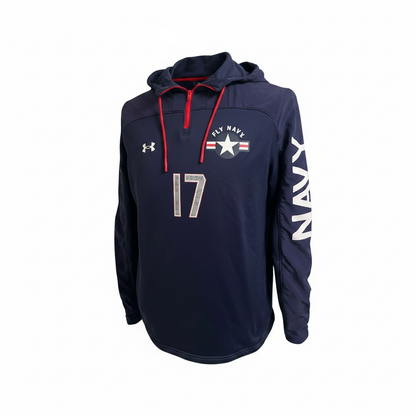 Under Armour Fly Navy Quarter Zip Hoodie