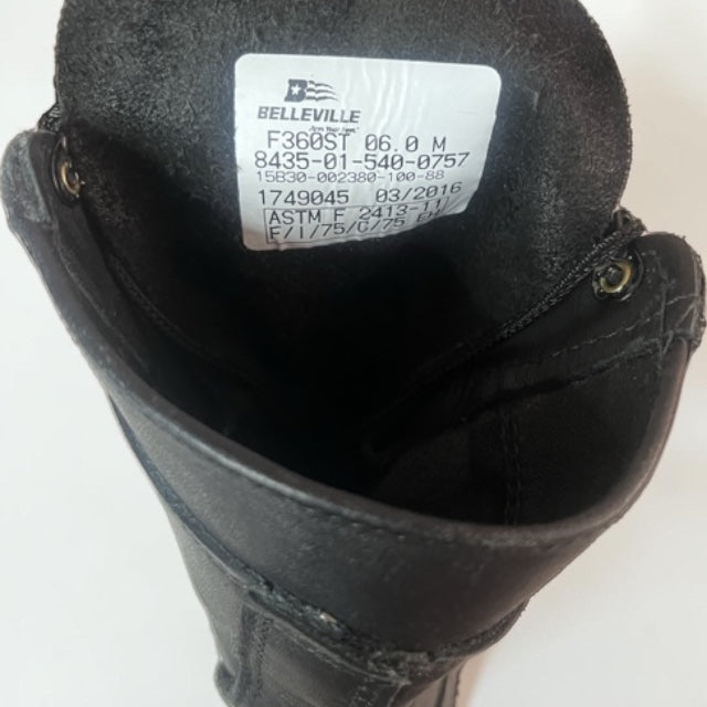 Belleville 360ST Women's Steel Toe Boots Size 6M – Second Tour