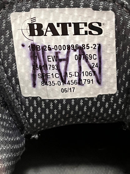 Bates Men's Leather Uniform Work Shoe Size 7EW