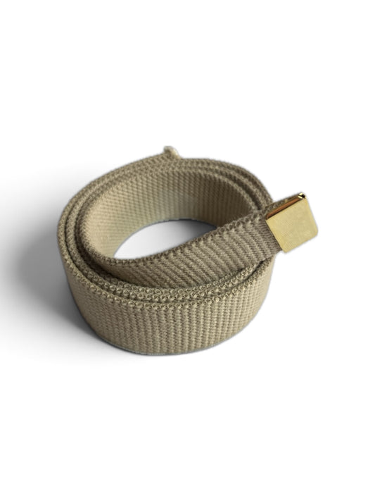 US NAVY Khaki Cotton Belt
