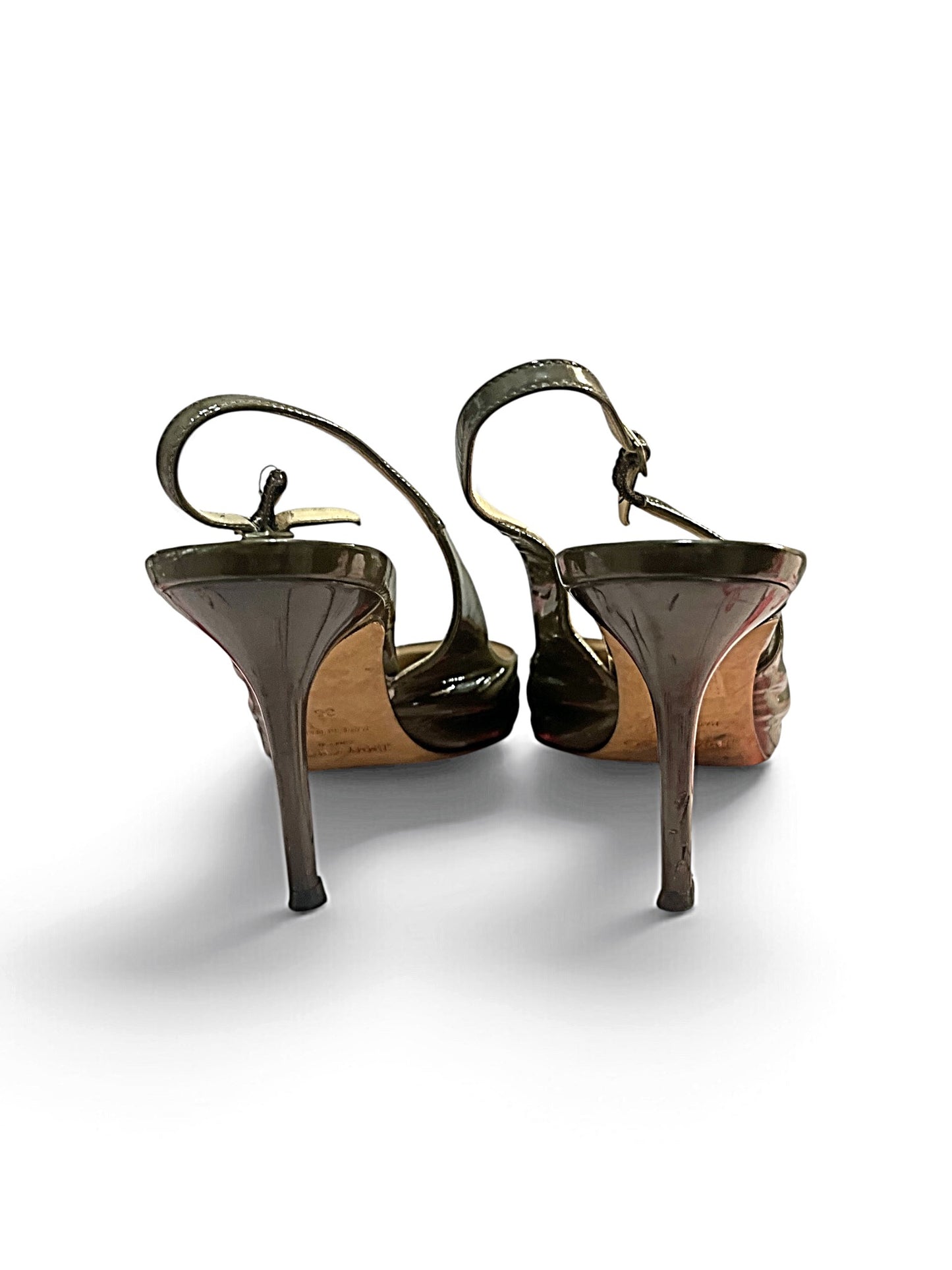 Jimmy Choo Izzy Patent Leather Slingback Pump