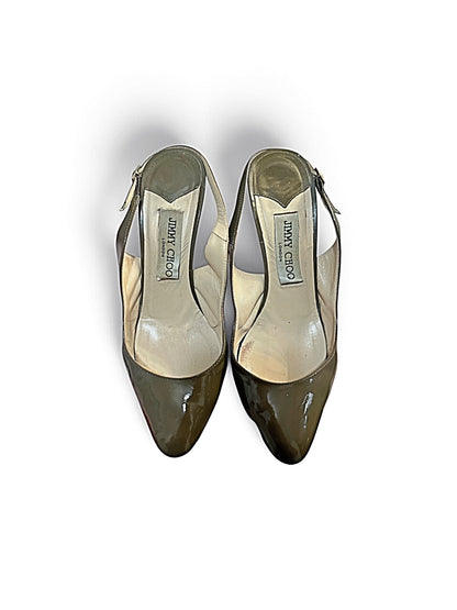 Jimmy Choo Izzy Patent Leather Slingback Pump