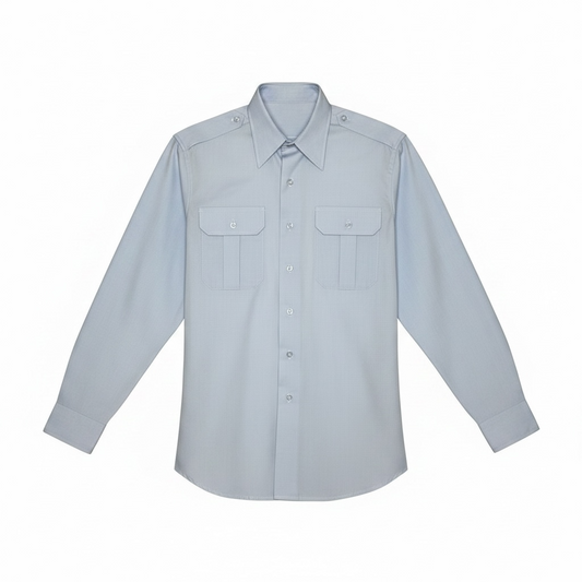 US AIR FORCE Men's Long Sleeve Blue Shirt