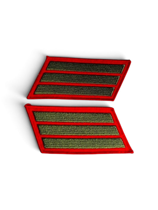 USMC Service Stripes Set of 3