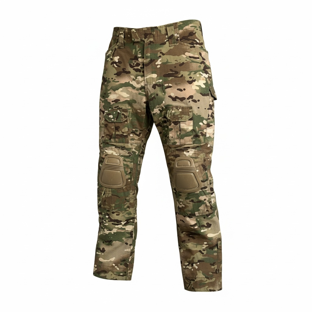 US Military MultiCam Tactical Pants with Knee Pads