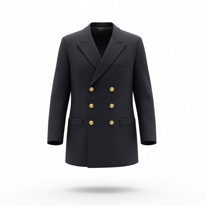 VINTAGE - US NAVY Male Service Dress Blue (SDB) Coat