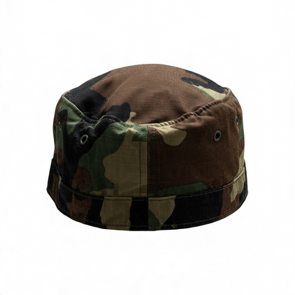 VINTAGE - US ARMY Woodland Hot Weather Cap