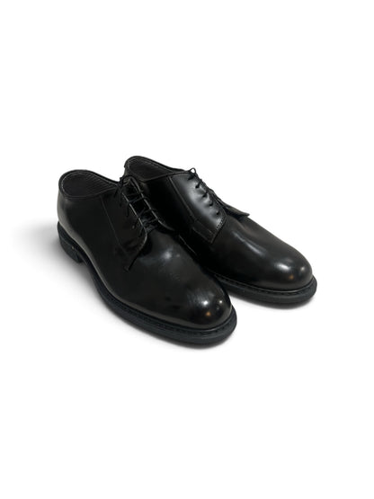 Capps Commander Black Leather Oxfords 90258