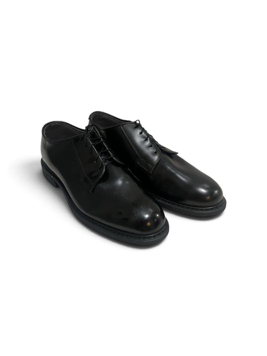 Capps Commander Black Leather Oxfords 90258