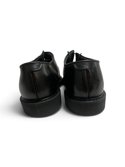 Capps Commander Black Leather Oxfords 90258