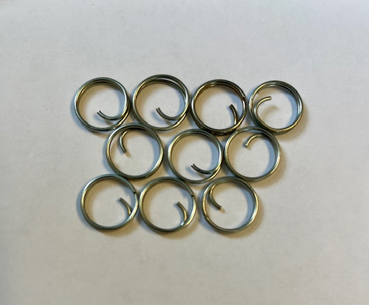 Metal Button Rings