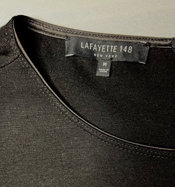 Lafayette 148 Bateau Neckline Knee Length Dress