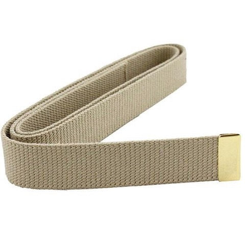 USMC Men's Khaki Belt - No Buckle