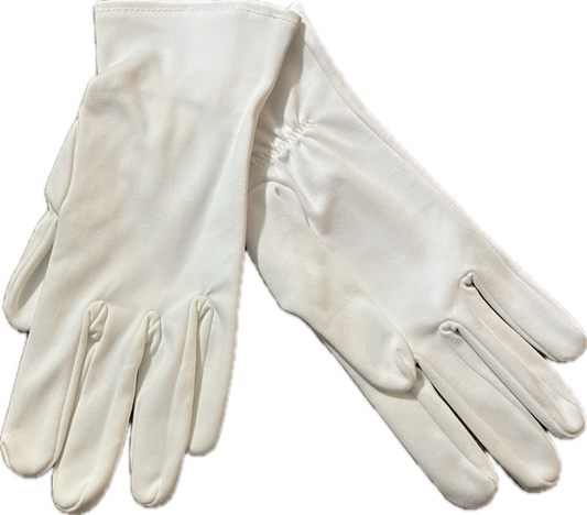 White Military Gloves