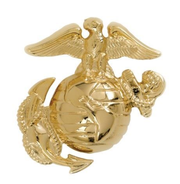 USMC Enlisted Dress Cap Insignia