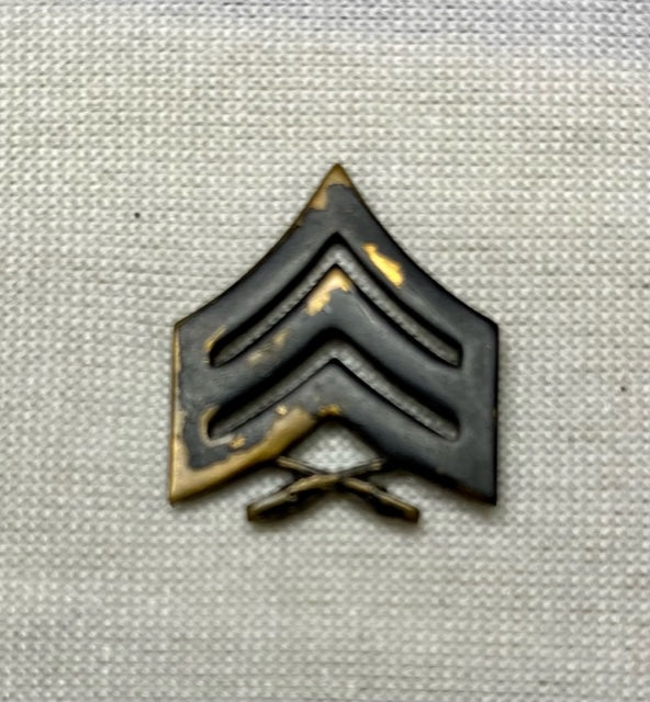Sergeant Pin USMC Insignia – Second Tour Uniforms