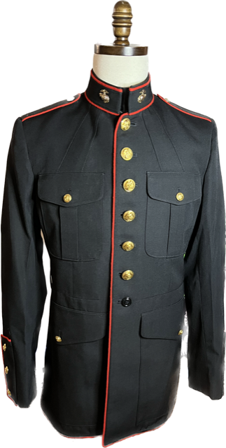 USMC Male Dress Blue Coat