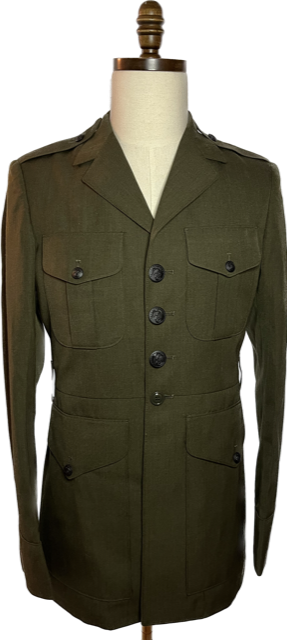 USMC Male Green Service Coat