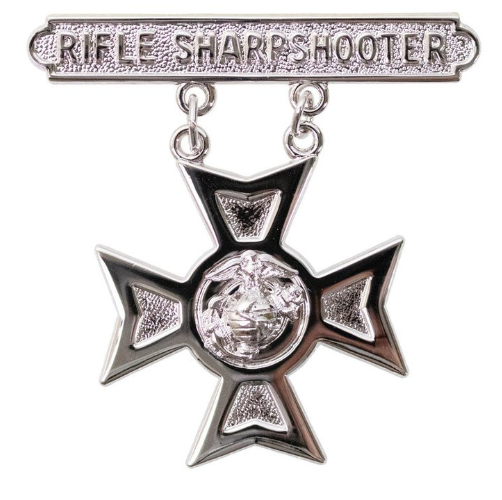 USMC Rifle Sharpshooter Badge