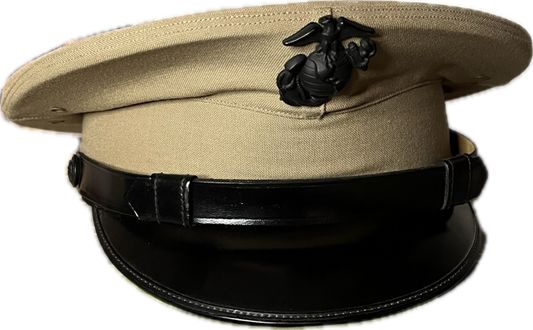 VINTAGE - USMC Khaki Service Cap