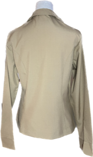 USMC Women's Long Sleeve Khaki Shirt