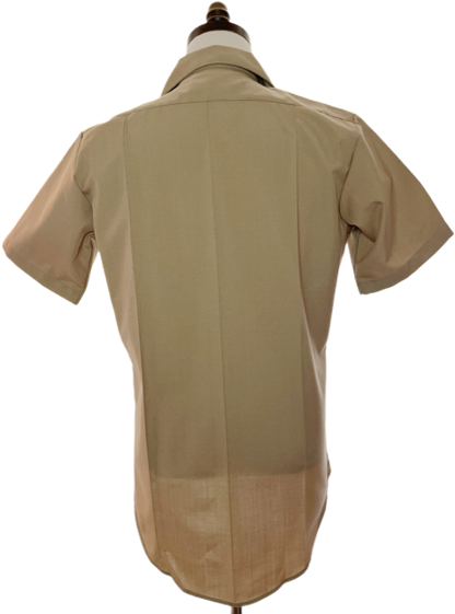 USMC Staff Sergeant Men's Khaki Short Sleeve Shirt