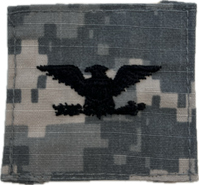 US ARMY Sew On Colonel Rank