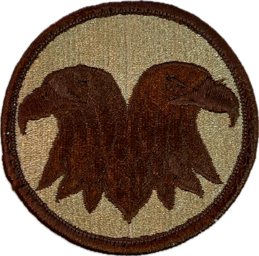 VINTAGE - US ARMY Reserve Command Desert Patch - Sew On
