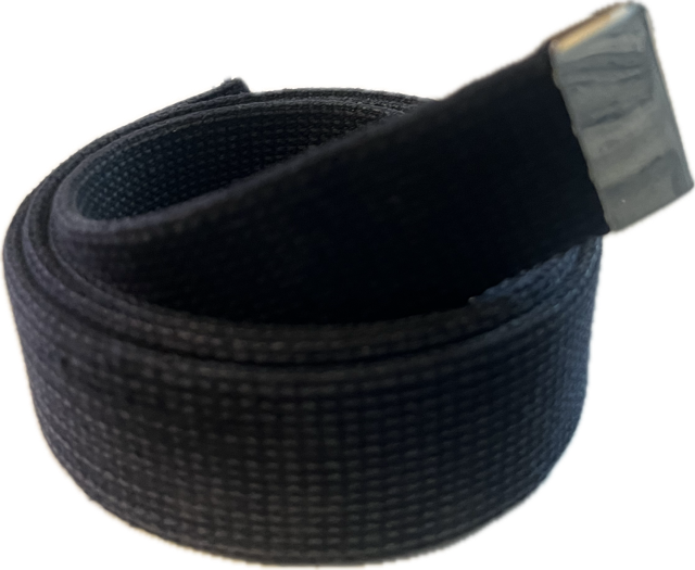 US NAVY Black Cotton Belt