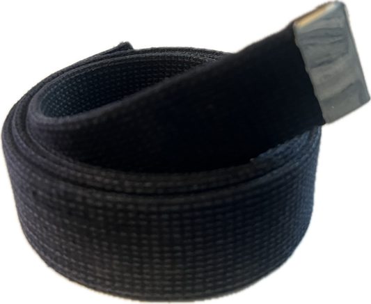 US NAVY Black Cotton Belt