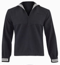 US NAVY Women's Blue Dress Jumper Top