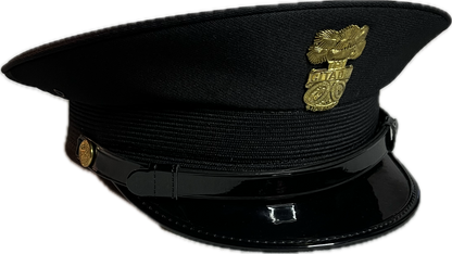 The Citadel Black Service Cap