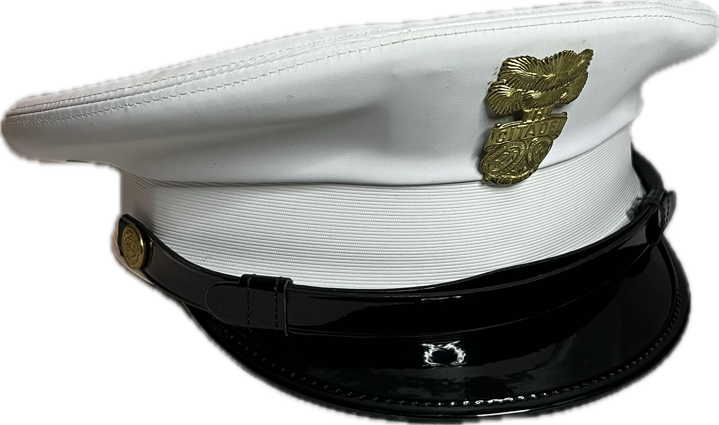 The Citadel White Service Cap