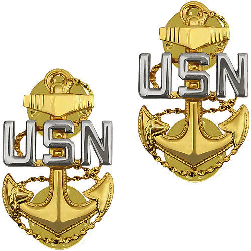 US NAVY Coat Device - E7 Chief Petty Officer