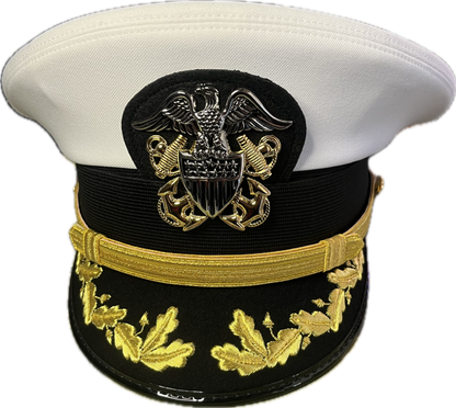 US NAVY Captain/Commander Combination Dress Cap