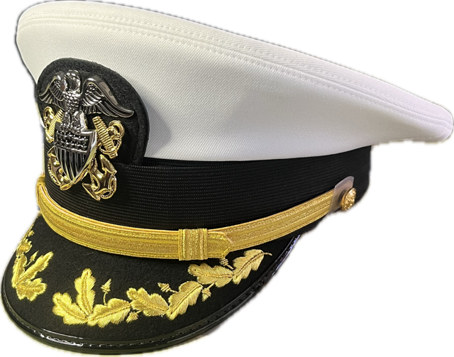 US NAVY Captain/Commander Combination Dress Cap