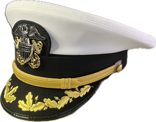 US NAVY Captain/Commander Combination Dress Cap