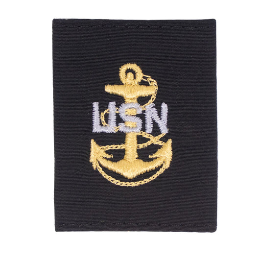 US Navy Cold Weather Parka (CWP) Tab Device - E7 Chief Petty Officer