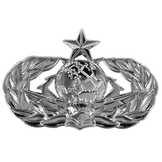 US Air Force Cyberspace Support Regulation Size Badge - Senior