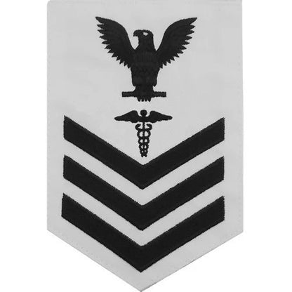 US NAVY E-4/5/6 Hospitalman Rating Badge