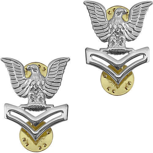 US NAVY Petty Officer Second Class (E5) Collar Device