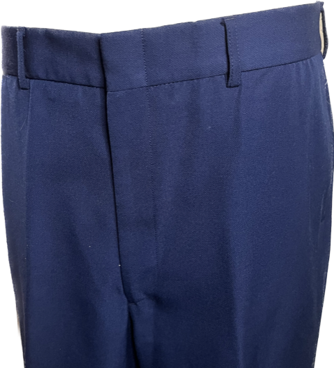USMC Men's Enlisted Blue Dress Trousers – Second Tour Uniforms