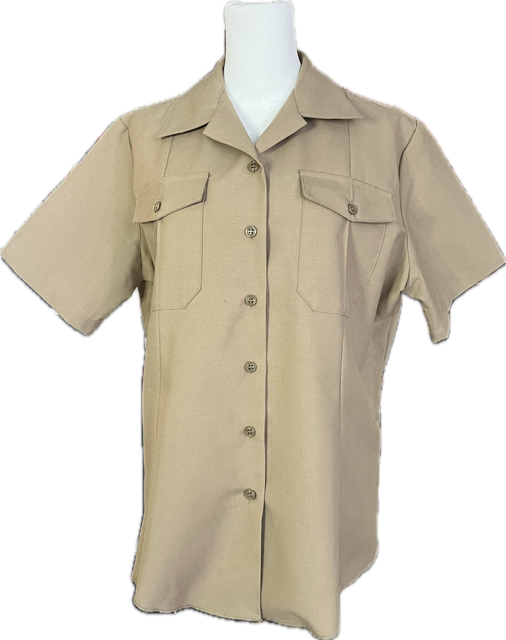 US NAVY Female Officer/CPO Service Khaki Shirt