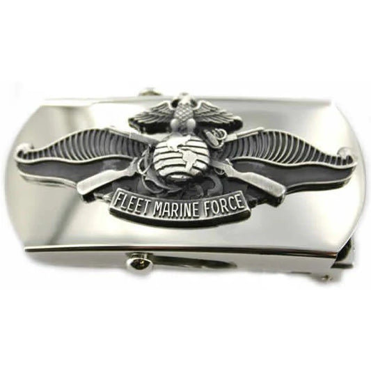 US Navy Enlisted Fleet Marine Force Belt Buckle